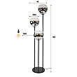Stojaca lampa 71-09 Bubble 3L Smoked Glass