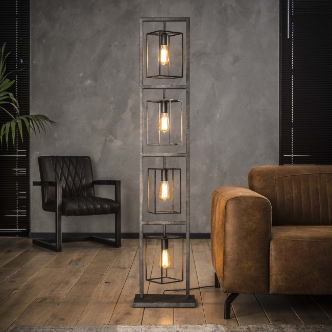 Stojaca lampa 72-37 4 x Cubic tower - PRODUKT JE SKLADOM U NÁS - 1Ks Stojaca lampa 72-37 4 x Cubic tower - PRODUKT JE SKLADOM U NÁS - 1Ks