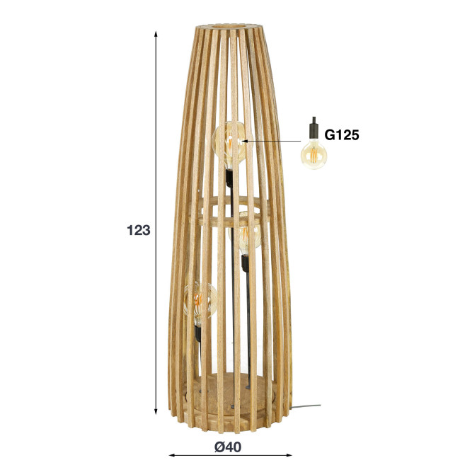 Stojaca lampa 74-46 3L Launch Stojaca lampa 74-46 3L Launch