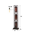 Stojaca lampa 78-37 3L Tower Smoked Glass Stojaca lampa 78-37 3L Tower Smoked Glass