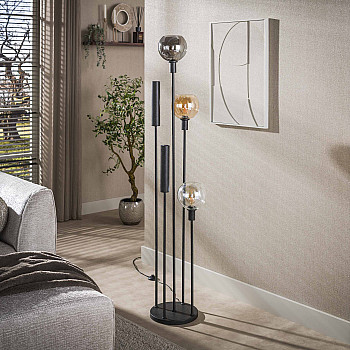 Stojaca lampa 79-14 Sfere 3L Multicolour Glass