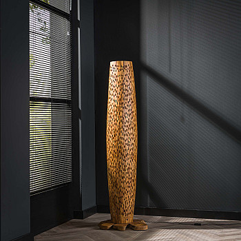 Stojaca lampa 80-81 Bars 3L Drevo Teak