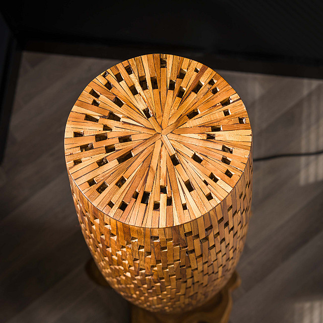 Stojaca lampa 80-81 Bars 3L Drevo Teak