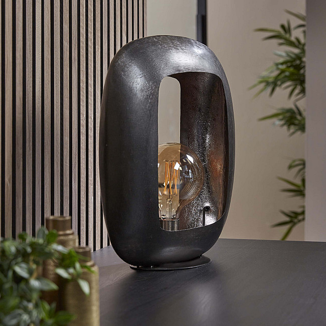 Stolová lampa 71-99 Arch 1L Black Nikel
