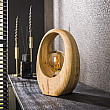 Stolová lampa 73-21 Arch 1L Drevo Mango