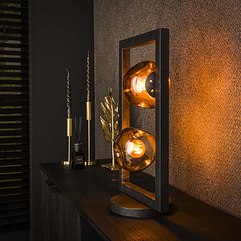 Stolová lampa 74-53 Stellar 2L Mulicolour glass
