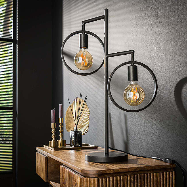 Stolová lampa 74-82 Ring 2L Charcoal