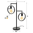Stolová lampa 74-82 Ring 2L Charcoal