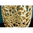 Dekorácia Váza Abstract 43219 Zlatá 40cm