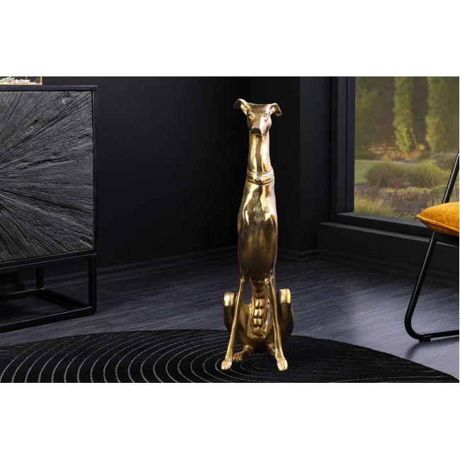 Dekorácia Grayhound 45170 Zlatá