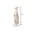 Dekorácia Grayhound 8891 Strieborná