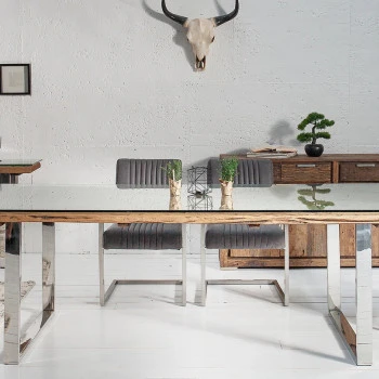 Jedálenský stôl Barracuda 21645 200x100cm Masív drevo Teak