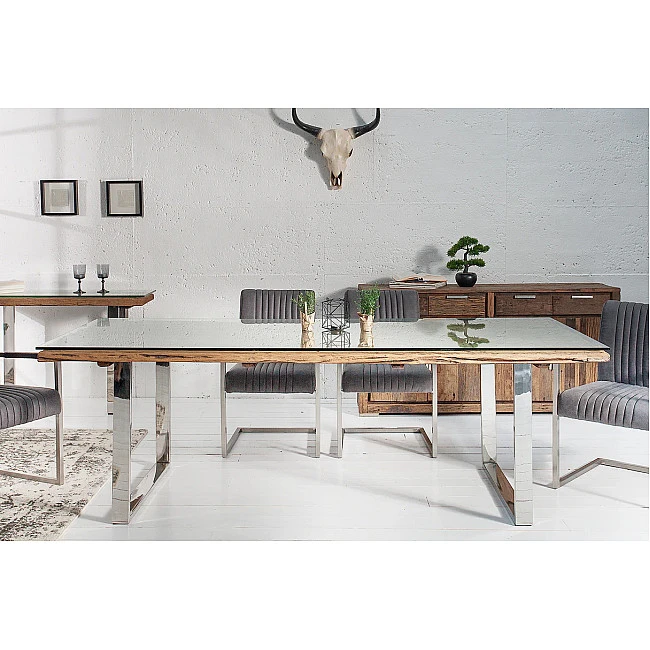 Jedálenský stôl Barracuda 21645 200x100cm Masív drevo Teak