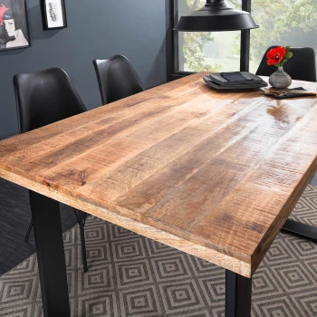 Jedálenský stôl 39875 120x80cm Masív drevo Mango