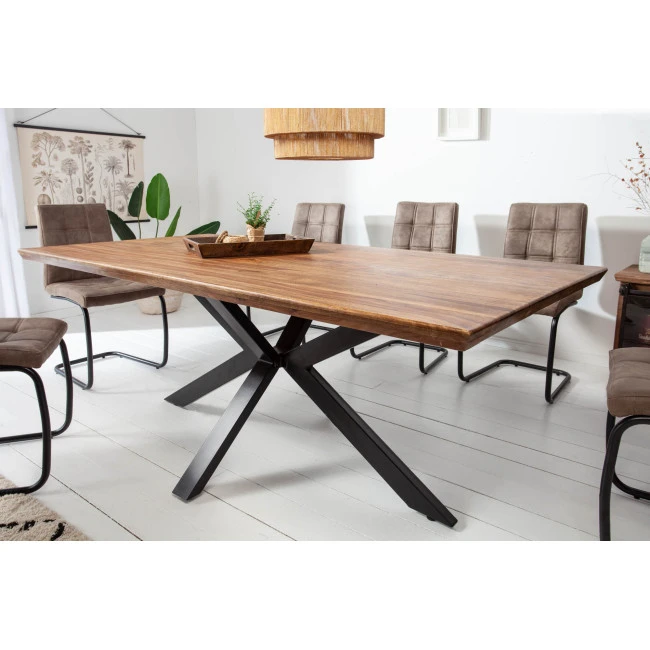 Jedálenský stôl 40246 180x90cm Masív drevo Palisander - Skladom u nás v Žiline - 1Ks