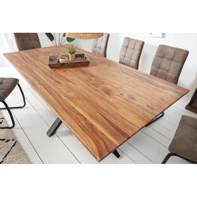 Jedálenský stôl 40246 180x90cm Masív drevo Palisander - Skladom u nás v Žiline - 1Ks