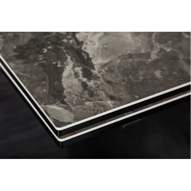 Rozkladací jedálenský stôl 40644 180/220/260 x 90cm Marble Look Ceramik