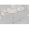Jedálenský stôl 40668 200 x 100cm Marble Look Taupe Ceramik