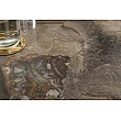 Jedálenský stôl 40668 200 x 100cm Marble Look Taupe Ceramik