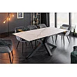 Rozkladací jedálenský stôl Eternity 41218 180/225x90cm Ceramik white marble