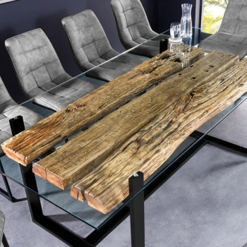 Jedálenský stôl Barracuda 43342 220x100cm Masív drevo Teak