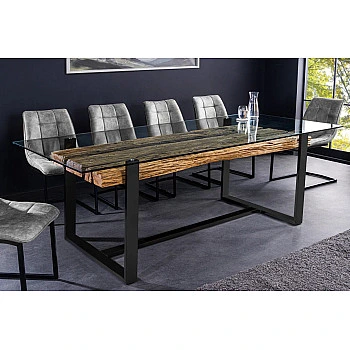 Jedálenský stôl Barracuda 43342 220x100cm Masív drevo Teak