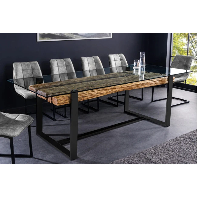 Jedálenský stôl Barracuda 43342 220x100cm Masív drevo Teak