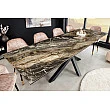 Rozkladací jedálenský stôl Marvelous 43843 180/220/260x90cm Ceramik taupe marble