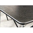 Rozkladací jedálenský stôl Alpine 43845 160/200x90cm Ceramik antracite