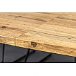 Rozkladací jedálenský stôl 45078 160/200x90cm Divoký dub fólia