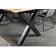 Rozkladací jedálenský stôl 45078 160/200x90cm Divoký dub fólia