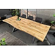 Rozkladací jedálenský stôl 45078 160/200x90cm Divoký dub fólia