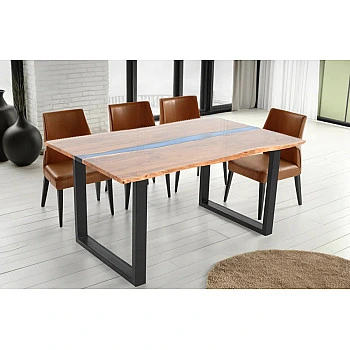 Jedálenský stôl Liquid 45831 160x100cm Masív drevo Acacia