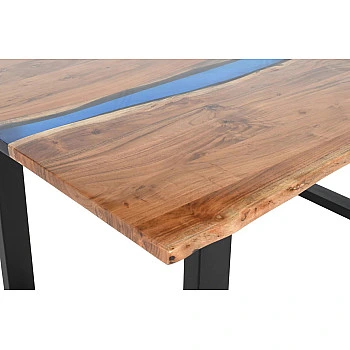 Jedálenský stôl Liquid 45831 160x100cm Masív drevo Acacia