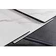 Rozkladací jedálenský stôl Mikado 46495 180/230x90cm Ceramik white marble