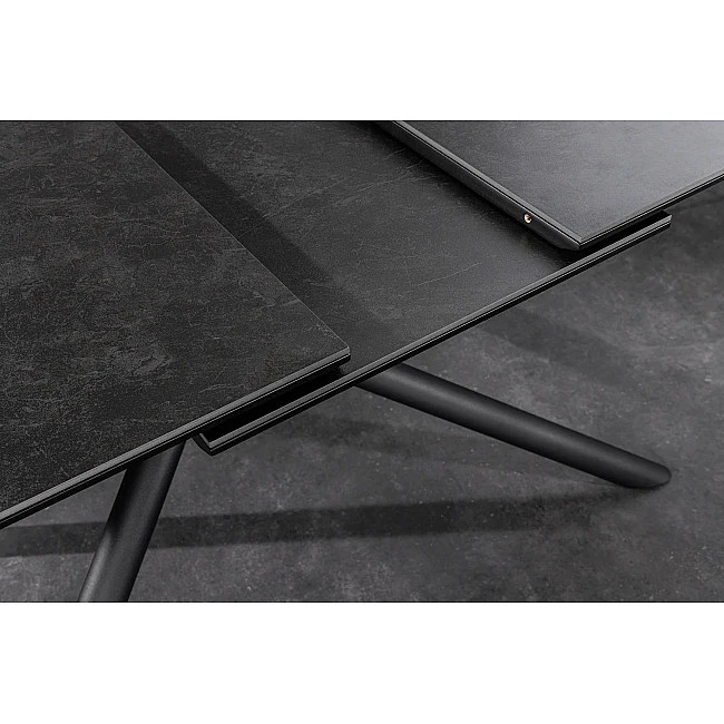 Rozkladací jedálenský stôl Mikado 46496 180/230x90cm Ceramik graphite marble