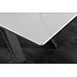Rozkladací jedálenský stôl Atlas 46497 160/200x90cm Ceramik white marble