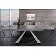 Rozkladací jedálenský stôl 46499 Concord 180/230 x 90cm Graphite Ceramik