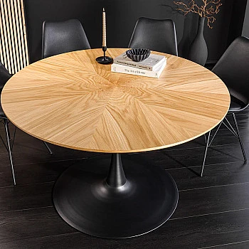 Jedálenský stôl 46559 Atelier Ø120cm Natural Dub Dyha