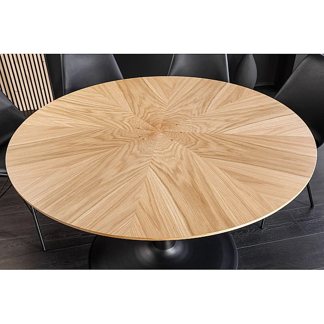 Jedálenský stôl 46559 Atelier Ø120cm Natural Dub Dyha