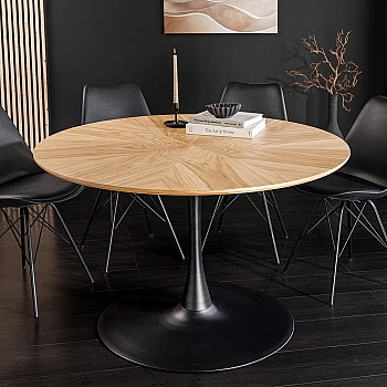 Jedálenský stôl 46559 Atelier Ø120cm Natural Dub Dyha