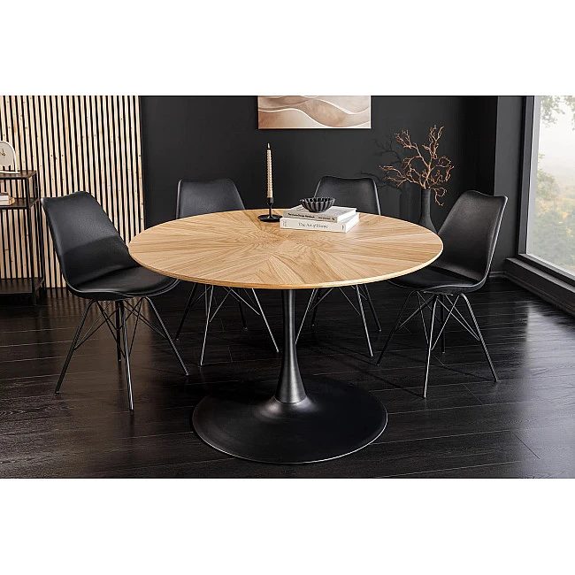 Jedálenský stôl 46559 Atelier Ø120cm Natural Dub Dyha