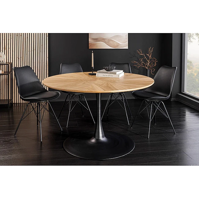 Jedálenský stôl 46559 Atelier Ø120cm Natural Dub Dyha