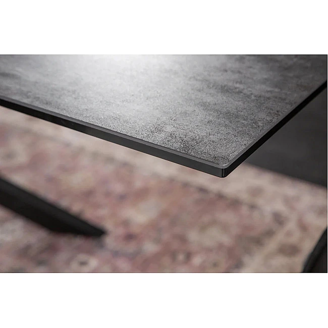 Rozkladací jedálenský stôl 40170 180/220/260 x 90cm Lava Look Ceramik