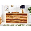 Komoda 39736 160cm Relief Drevo Acacia