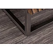 Komoda 44580 Zen Circle 180cm Drevo Mango Hnedá-Čierna