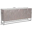 Komoda 45596 Dune 175cm Drevo Orech Tmavo hnedá