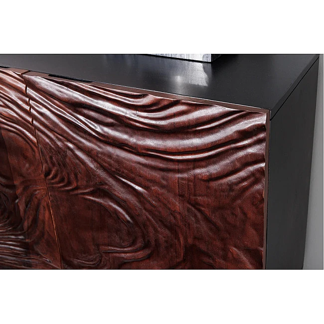 Komoda 45599 Fluid 175cm Drevo Orech Tmavo hnedý