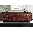 Komoda 45599 Fluid 175cm Drevo Orech Tmavo hnedý