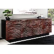 Komoda 45599 Fluid 175cm Drevo Orech Tmavo hnedý
